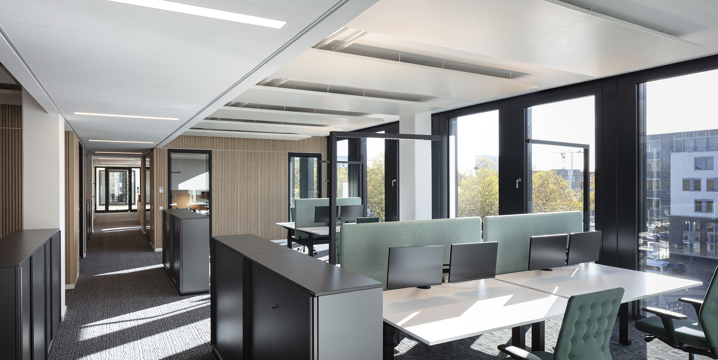 TRIGON fast vollständig vermietet Sandvik Holding GmbH bezieht